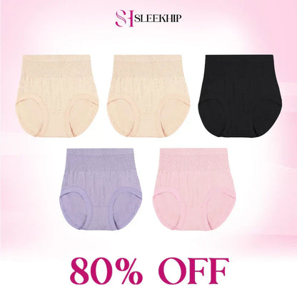 💥Jahresendausverkauf – 70 % Rabatt 💞 Auslaufsichere, hoch taillierte, bauchformende, poformende Unterhosen🎁