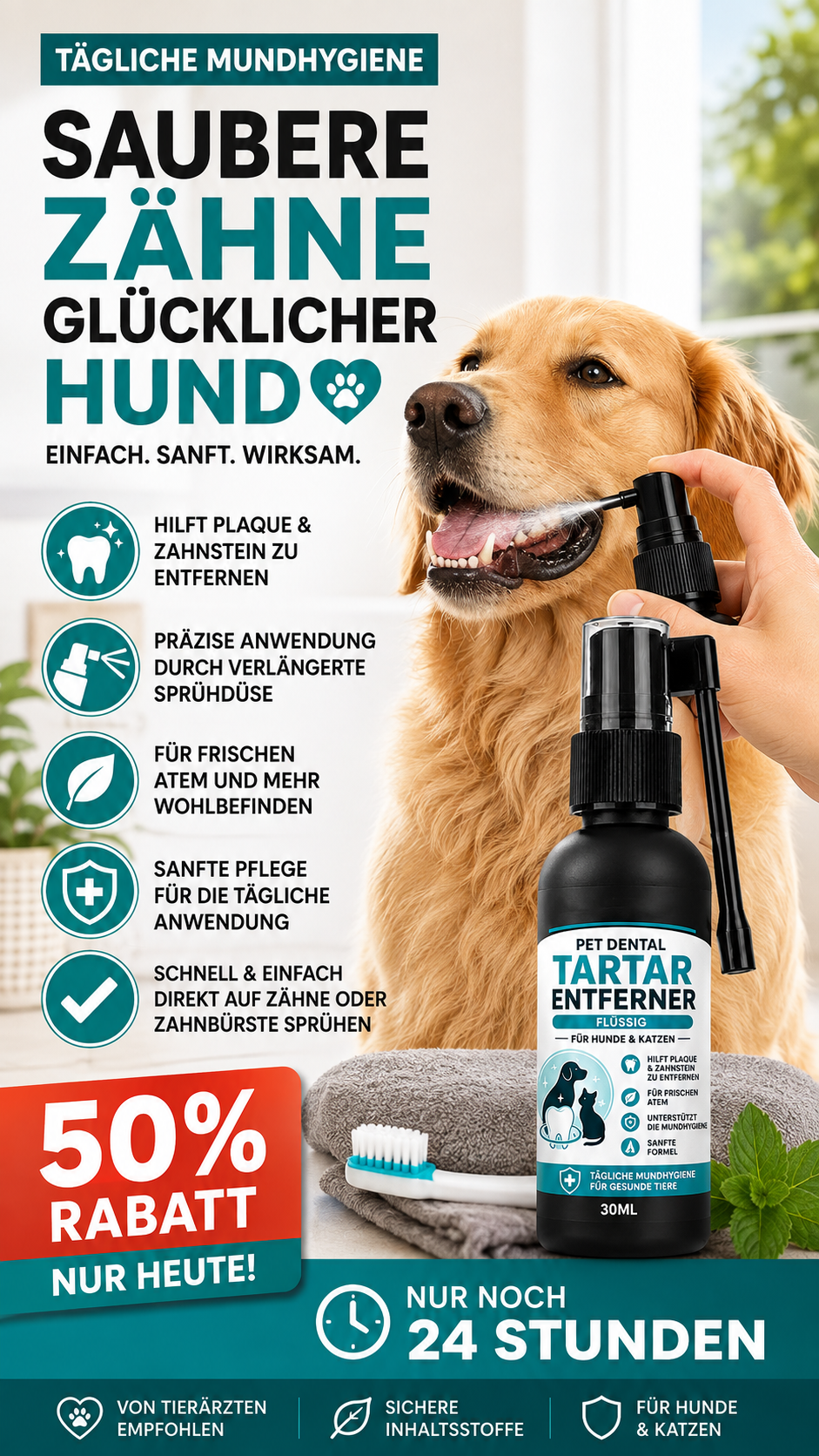 Gentle Pet Zahnpflegespray