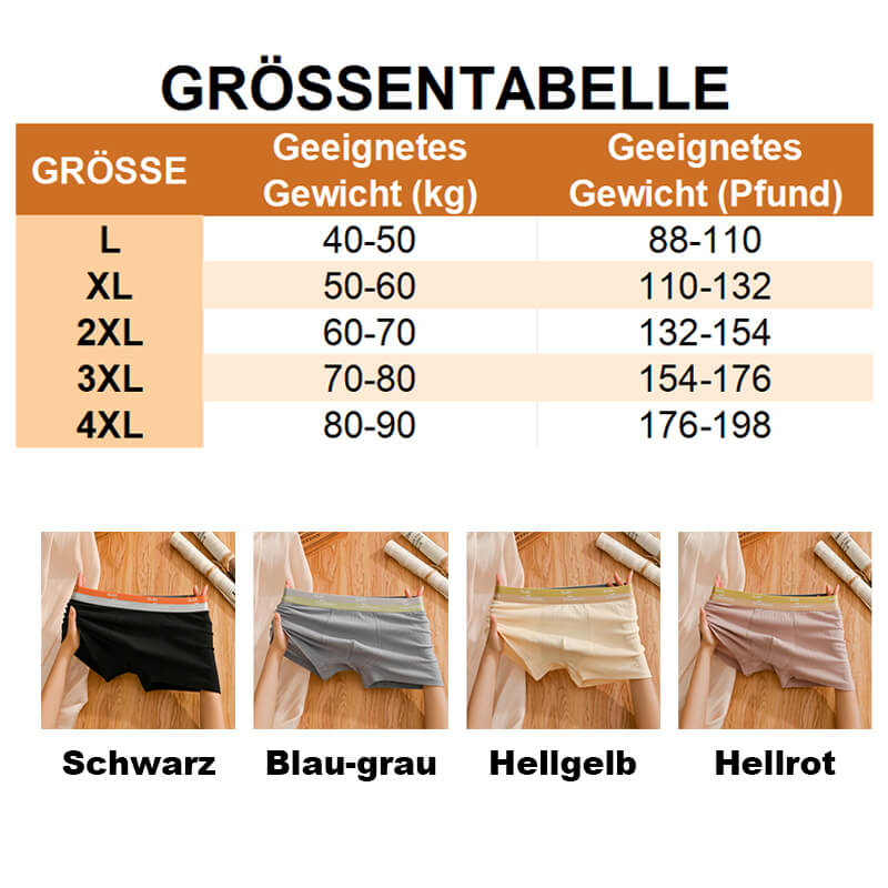 Schönes Geschenk * Unterwäsche aus weicher Jacquard-Baumwoll für Männer